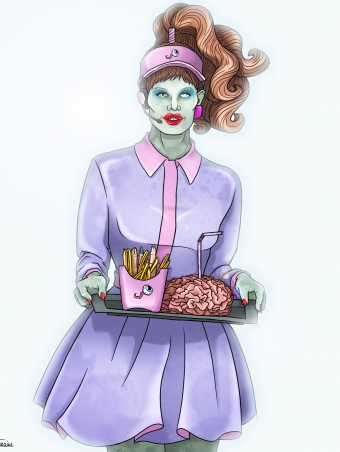 Category is: Zombie drive thru